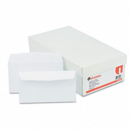 Universal Battery Universal Business Envelope Contemporary No 6 White 500/box 35206